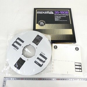 マクセル maxell オープンリールテープ メタルリール UD XL 35-180B サウンドレコーディング 10号 1100m 録音済 現状品■DZ452s■