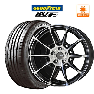 サマータイヤ ホイール 4本セット KYOHO AME ガレルナ レフィーノ グッドイヤー イーグル RV-F 245/35R20