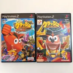 PS2 クラッシュ・バンディクー 2組 セット