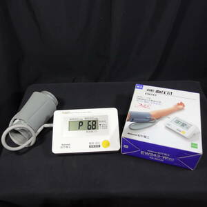 231224【動作品】National 自動血圧計 EW243 ファジー 上腕式 安定した測定