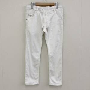 DIESEL Jogg Jeans KROOLEY-NE ジョグジーンズ ホワイト 白 メンズ W28 ディーゼル スウェットパンツ ジョガーパンツ 3110216