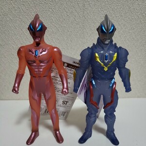 ウルトラヒーローシリーズ　スペシャル限定　ウルトラマンジード　 フュージョンライズレッド　ギャラクシーライジング　ソフビ2体セット