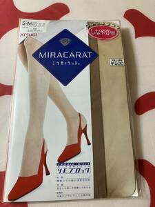 atsugi miracarat S-M パンティストッキング コスモブラウン アツギ ミラキャラット 立体ダイヤマチ パンスト panty stocking