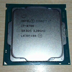 Intel Core i7 8700 LGA1151 CoffeeLake 動作確認品 (O40311)