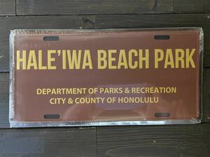 ハワイ ハレイワビーチ アメリカ ブリキ看板 ディスプレイ Hawaii 看板 プレート