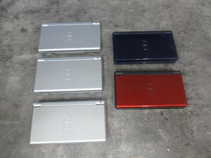 ニンテンドー/DS lite 本体 5台/USG-001/1台動作確認済み 3台通電確認済み 1台通電しません 動作未確認 ジャンク