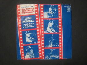 [即決][7インチ][米プロモ盤]■Leon Russell - The Ballad Of Mad Dogs & Englishmen■Claudia Linnear■Joe Cocker■Derek And Dominos