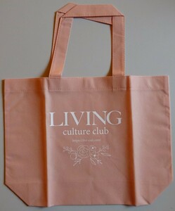 【新品】culture club　LIVING　トートバッグ　2024030032