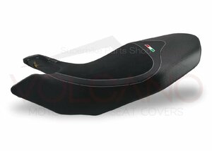 DUCATI HYPERMOTARD 796 /1100 2007～2012用 VOLCANO イタリア製 革素材 シートカバー SEAT COVER