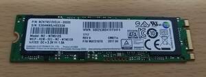 m.2 2280 SSD 512GB Samsung MZNTN512HDJH-00000 MZ-NTN5120 CM871a 消去済み 送料無料 