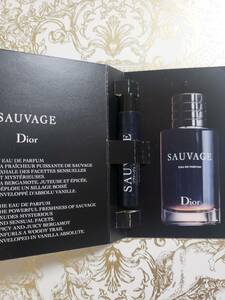 新品★Dior　SAUVAGE ソヴァージュ＜オードゥ パルファン＞ フレグランス 1ml♪香水★サンプル