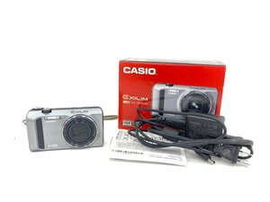 CASIO　カシオ　カメラ　シルバーカラー　EX-ZR400　箱付き　電源コード付き　説明書付き【CDAW3039】