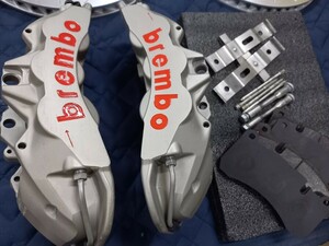 brembo 6pot キャリパー レーシングタイプ カスタム AUDI VW AMG BMW M3 GT-R ポルシェ OH済 ブレンボ 