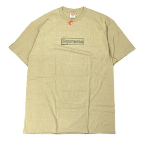 【未使用品】Supreme シュプリーム KAWS Choke Box Logo TEE 11SS カウズ チョーク ボックスロゴ Tシャツ 半タグ L【中古】