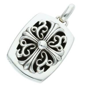 クロムハーツ Chrome Hearts KEEPER PENDANT/キーパーペンダント シルバーネックレストップ 中古 NO05