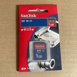 未開封 SanDisk サンディスク 1GB SDカード SanDisk Memory Card デジカメ デジタルカメラ ミラーレス一眼 メモリーカード 新品 未使用