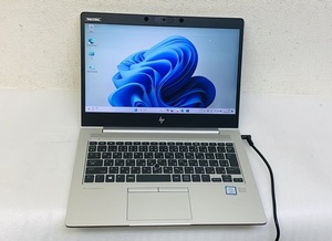 HP ELITEBOOK 830 G5 i5 第8世代 インテル Core i5-8250U HPノートパソコン メモリ16GB SSD128GB 13.3 インチ WEB カメラ HP USED LAPTOP