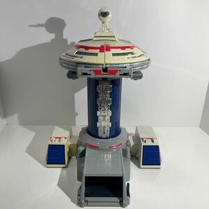 現状品 当時物 バンダイ ウルトラマンダイナ 総合本部基地 グランドーム BANDAI ジャンク 0401