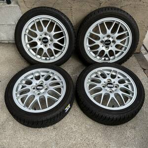 【送料本州5000円】L880 コペン純正 BBS　RX280 4.5Jx15 PCD100 +45 17年ice GUARD iG60 165/50R15 アルティメットエディション(TI)