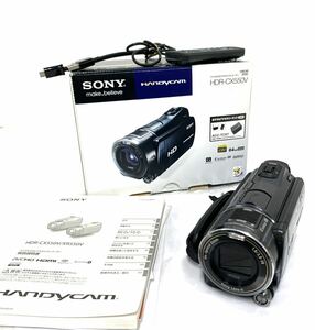 動作未確認 現状品 ソニー SONY ハンディカム Handycam HDR-CX550V デジタル ビデオカメラ 2010年製 カ4