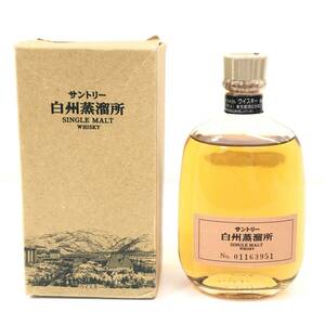 1円〜 未開栓 サントリー白州蒸溜所 シングルモルトウイスキー 300ml 43% 古酒 蒸留所 SUNTORY SINGLE MALT WHISKY