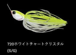 ノリーズ ウインドレンジ デカコロ 720/ホワイトチャートクリスタル(S/G) 5/8oz ルアー 疑似餌 バス 釣具 釣り フィッシング