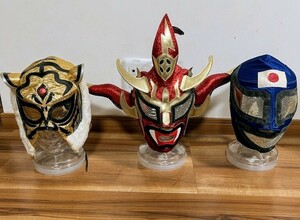 プロレスマスク　マネキン込7点セット【中古】