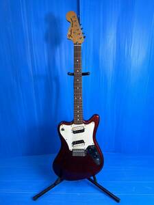 Fender フェンダー SUPER-SONIC CANDY Apple REDMX12253659 エレキギター 現状品 音出確認済 Y248-1