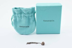 美品 箱付き ティファニー ツイストノット メッシュボール ネックレス SV925 TIFFANY&Co.