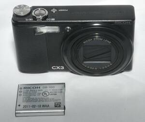 RICOH リコー CX3 ブラック