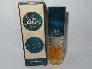 レターパック可 香水　ランバン LANVIN ヴィア ランバン ViA LANVIN アトマイザー 香水 7.5ml/ミニボトルl 香水瓶 