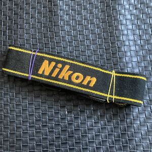 【送料無料】ニコン Nikon For PROFESSIONAL 黒 x 黄 プロスト プロフェッショナルストラップ　1