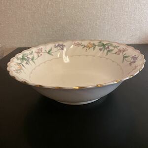 Noritake ノリタケ Bone China RAVISSANTE 深鉢 大皿 4468 ボーンチャイナ ラヴィサント