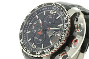 NPSJ6-5-40 TISSOT ティソ 腕時計 T079427 A EXTREAM エクストリーム クロノグラフ 自動巻き 約133g メンズ ブラック 付属品付 動作品 中古