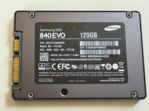 SAMSUNG SSD 120GB【動作確認済み】2531　