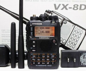 YAESU　VX-8D　50/144/430MHz　新スプリアス機