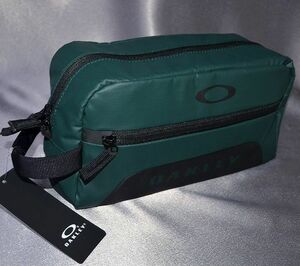 新品 OAKLEY オークリー ポーチ スカル カートポーチ SKULL CART POUCH セカンドバッグ　クラッチ 色　ハンターグリーン　