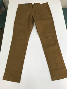 ●ＧＡＰ●新品●チノパン●ギャップ●茶色●スキニー●ウエスト76cmX股下81cm●クールビズ●32●BA1-1