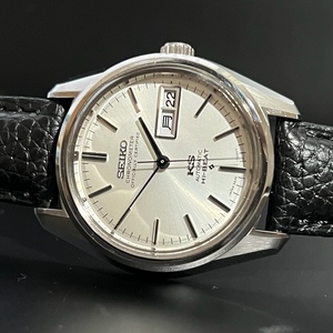 1円～ 美品 OH済み SEIKO セイコー 56KS キングセイコー クロノメーター 自動巻き 新品風防 腕時計