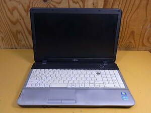 □P/999☆富士通 FUJITSU☆15.6型ノートパソコン☆LIFEBOOK A531/D☆Core i3-2330M 2.20GHz☆HDD/メモリ/OSなし☆動作不明☆ジャンク