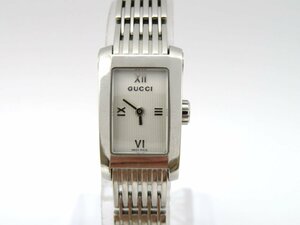 1円◆稼働◆ グッチ 8600L timepieces シルバー クオーツ レディース 腕時計 L53501