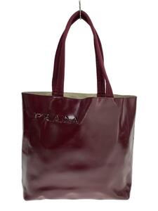 PRADA◆トートバッグ/レザー/BRD