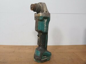 ☆【1H0327-13】 makita マキタ 充電式ディスクグラインダ GA408D 100mm 18V 電動工具 ジャンク