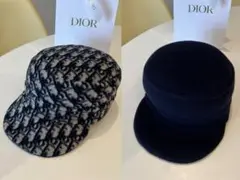 新品・タグ付き☆正規品　Dior ディオール　キャスケット　帽子　リバーシブル