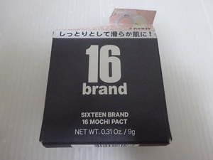 未使用 16brand SIXTEEN BRAND 16 MOCHI PACT 9g ハイライト KAWA