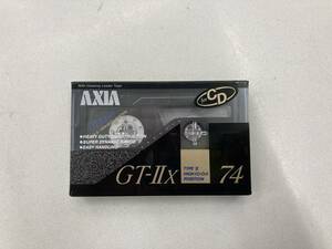 新品未開封 AXIA ハイポジ 74分 カセット カセットテープ アクシア ハイポジション GT-Ⅱx 74