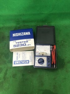 【中古品】NISHIZAWA アナログテスター(ケース入) 5230 / ITVDHH8760D2