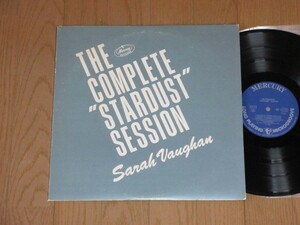 SARAH VAUGHAN/THE COMPLETE STARDUST SESSIONS（45RPM/非売品）サラ ヴォーン