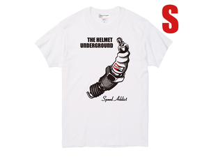 THE HELMET UNDERGROUND T-shirt WHITE S/ヘルメットアンダーグラウンドandywarholアンディーウォーホールスモールジェットbellベルvmxブコ