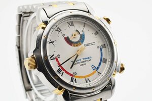 セイコー ヨットタイマー 8M37-7000 クオーツ メンズ 腕時計 SEIKO